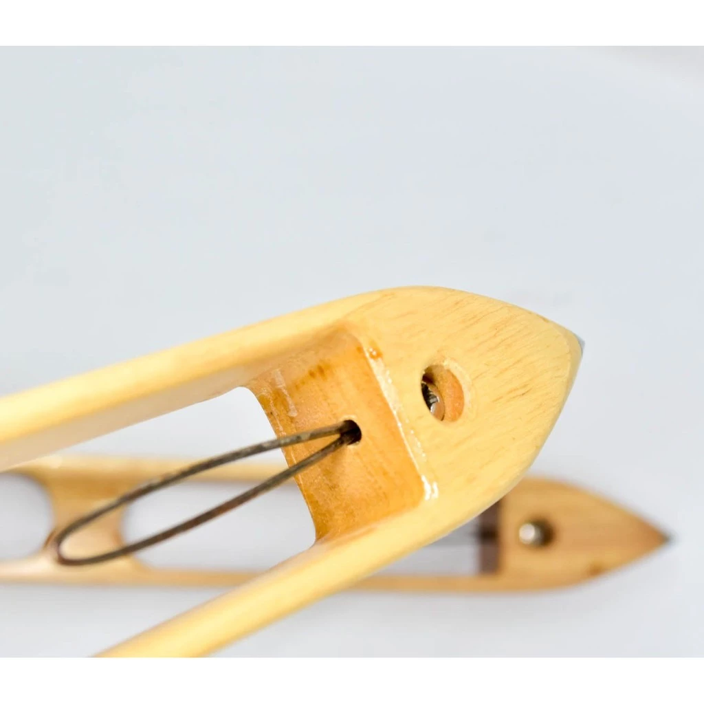 กระสวยไม้กี่กระตุก อุปกรณ์ทอผ้า ไม้ขาว รหัส 76-2-091667132