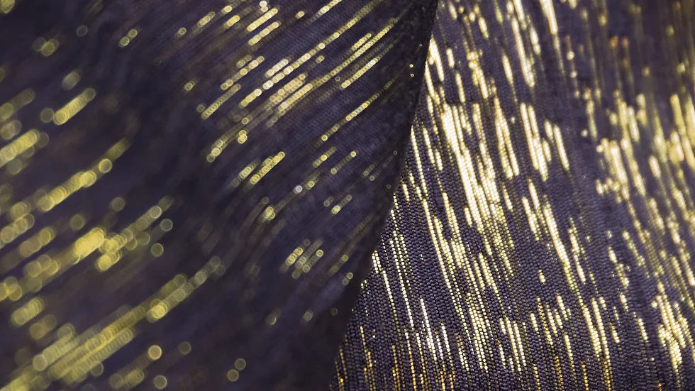 ผ้าไหมสีพื้น ทอสอดดิ้น ไหมแท้ สีน้ำตาลเกือบดำ ขายตามความยาวหลา รหัส A12-CT-100636