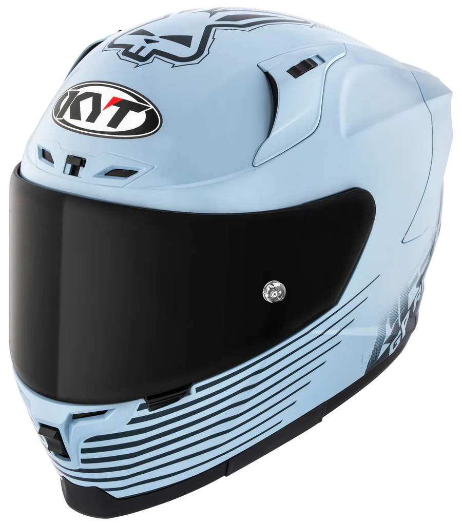 KYT รุ่น Striker ลาย AF37 LIVERY Sea blue *ยังไม่รวมชิวดำ*