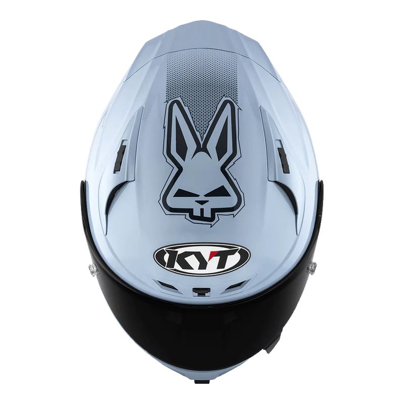 KYT รุ่น Striker ลาย AF37 LIVERY Sea blue *ยังไม่รวมชิวดำ*