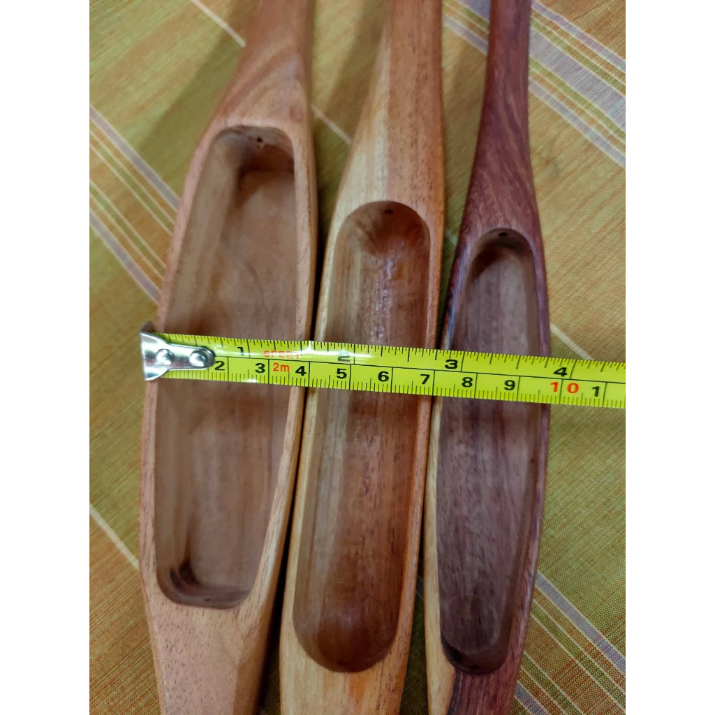 อุปกรณ์ทอผ้า กระสวยไม้กี่มือ (1 ช่อง) เลือกขนาด รหัส 76-091667