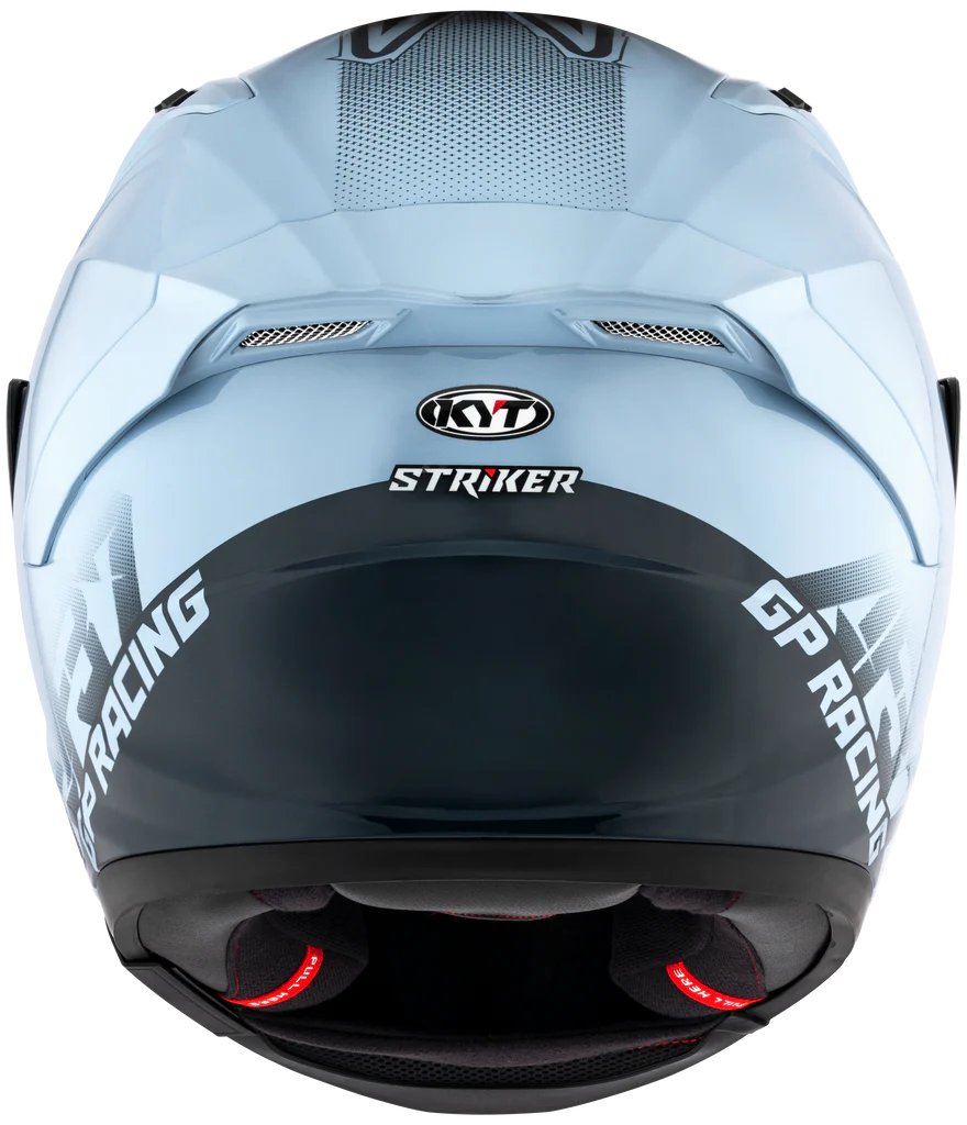 KYT รุ่น Striker ลาย AF37 LIVERY Sea blue *ยังไม่รวมชิวดำ*