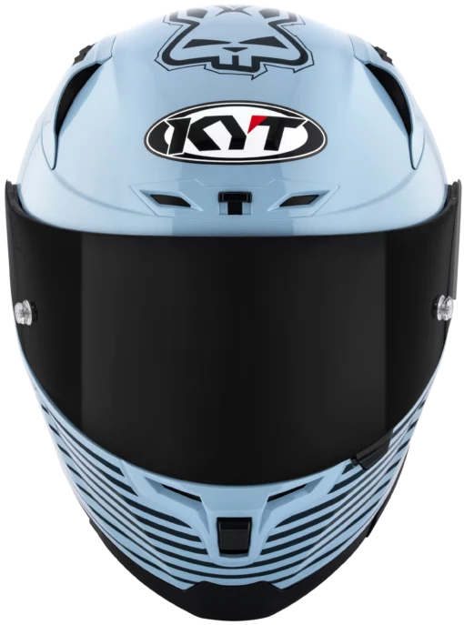 KYT รุ่น Striker ลาย AF37 LIVERY Sea blue *ยังไม่รวมชิวดำ*