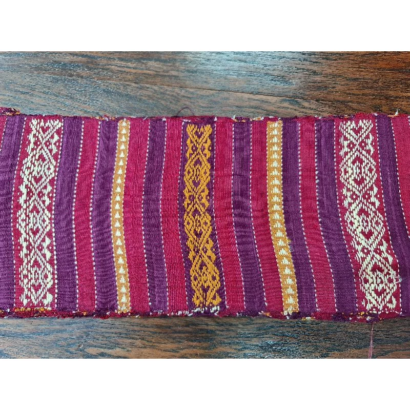 หัวซิ่นไหมแท้ทอยกขิดไหมแท้ สีคละสี รหัส WN-119-042268162