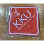 ป้ายจุ๊บติดรถยนต์ KKU (ที่ติดแบบดูดกระจก)