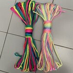 เชือก paracord 550 : rainbow colors ( 4mm. )
