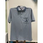 เสื้อโปโลสีเทาฟ้า