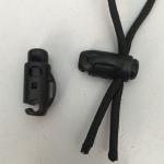 ตัวรูดล็อคสายคล้องบัตร,ล็อคสายเชือก V.12 (ราคาต่อ 2ชิ้น)