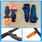 ตัวล็อคสายกระเป๋าแบบมีนกหวีด แต่งกระเป๋า