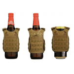 mini tactical vest สำหรับตกแต่งขวดน้ำ ขวดเบียร์