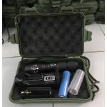 ไฟฉาย turbo light ครบเซ็ต (หลอด cree XML-T6 : 5 โหมด)