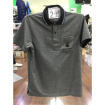 เสื้อโปโลเทาดำ