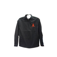 เสื้อแจ็คเก็ตคอจีนสีดำ Size S