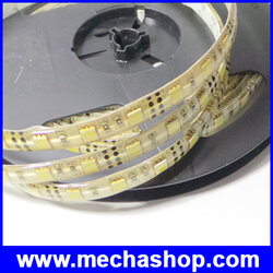 LED Strip Ribbon Flexible ยาว 5 เมตร 5050 60 LEDs/M สีขาวอมเหลือง(กันน้ำกระเด็นได้) (Chip from Taiwan)
