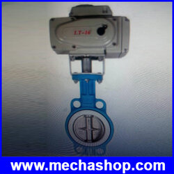 วาล์วผีเสื้อ Butterfly valve ขนาดท่อ 4นิ้ว ใช้ nbr ไม่มีน้ำมันเจือปน (DC12V/24V/220V (โปรดระบุแรงดันไฟ และ เกลียวท่อ นิ้วมิล ก่อนสั่งซื้อสินค้า)
