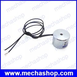 อิเล็กโตแมกเนติก แม่เหล็กไฟฟ้าโซลินอยด์สำหรับดูดยกโลหะเหล็ก 24V DC 3W Electric Lifting Magnet Holding Electromagnet Lift 2.5Kg