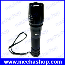 ไฟฉายซูม LED ความสว่างสูง ULtraFire LED C8 Flashlight EU Euro Plug Core พร้อมถ่านชาร์ท+ ที่ชาร์ทแบต ยี่ห้อ Anex รุ่น C8