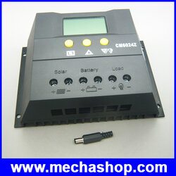 โซล่าชาร์จเจอร์ โซล่าคอนโทรลเลอร์ 60A 12V/24V PWM Solar Controller Regulator Charge รองรับแผง 1440W สำหรับ 24V และ 720W สำหรับ 12V