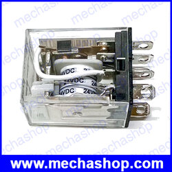 รีเลย์ไฟฟ้า รีเลย์ 8ขา Relay Electric LY2NJ 10A Control Voltage Coil 24V DC