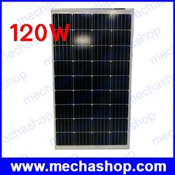 แผงโซล่าเซลล์ โซล่าเซลล์พลังงานแสงอาทิตย์ Solar Cell Monocrystalline silicon solar panel Module 120W (มาตรฐานยุโรป IEC TUV)