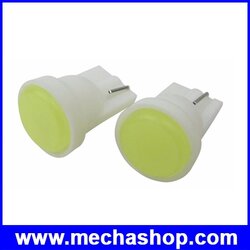 (1คู่-สองชิ้น) T10 COB LED Ceramic 1W แสงสีขาว 12V DC LED สำหรับส่องป้ายทะเบียนรถ