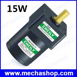 อินดักชั่นมอเตอร์ Induction motor 15W Constant speed motor 3IK15GN 70mm Singal phase เลือกแรงดันไฟ และอัตราทดได้ (สินค้า Pre-Order)