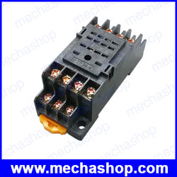 ซ็อกเก็ตรีเลย์ ซ็อกเก็ตสำหรับรีเลย์ Relay Socket PYF14A สำหรับรีเลย์ไฟฟ้าMY4NJ