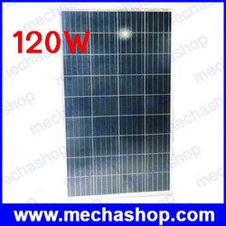 แผงโซล่าเซลล์ โซล่าเซลล์พลังงานแสงอาทิตย์ Solar Cell Polycrystallne Silicon solar panel Module 120W (มาตรฐานยุโรป IEC TUV)