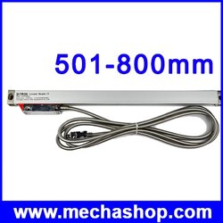 ลิเนียร์สเกล Linear scale optical scale ruler เลือกระยะวัด 501-800mm 5um output signal ออปชัน 9-pin TTL/9-pin RS422/7-pin TTL (สินค้า Pre-Order)