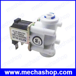 โซลินอยด์วาล์ว ปิดเปิดน้ำ ปิดเปิด DC 12V 1/4" Inlet Feed Water Quick Connect Solenoid Valve for RO Reverse Osmosis (ขนาด2หุน)