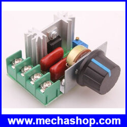 ดิมเมอร์ ควบคุมความเร็วมอเตอร์ 220V 2000W Speed Controller SCR Voltage Regulator