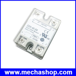 โซลิดสเตตรีเลย์ 40A solid state relay SSR-40DA 40A actually 3-32V DC TO 24-380V AC