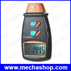 เครื่องวัดความเร็วรอบ เครื่องวัดรอบ เลเซอร์วัดความเร็วรอบ DT2234C+ Digital Laser RPM Tachometer Non Contact Measurement Tool