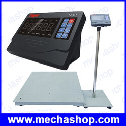 เครื่องชั่งดิจิตอลตั้งพื้น แท่นชั่งเหล็กลายกันลื่น Digital scale ชั่งได้ 500kg/50g, 1000kg/100g, 2000kg/200g, 3000kg/500g, 5000kg/1000g โครงสร้างแข็งแรง ยี่ห้อ TIGER(ไต้หวัน)