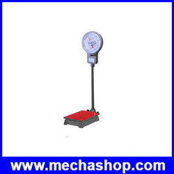 เครื่องชั่งแบบเข็ม เครื่องชั่งหน้าปัด 2 หน้า เครื่องชั่งแบบมีล้อ เครื่องชั่งสปริง ชั่งได้ 50kg/100g, 100kg/200g, 200kg/500g, 300kg/500g NAGATA platform scale K-120W 50kg/100g