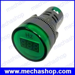 มิเตอร์วัดความถี่ เครื่องวัดความถี่ มิเตอร์แสดงความถี่ TOMZN AC 0-100Hz Hz 22MM LED frequency meter indicator pilot light