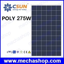 แผงโซล่าเซลล์ CSUN Poly-Crystalline Silicon Solar Cell Module 275W มาตรฐาน UL TUV IEC ใช้กับโครงการ Solar rooftop ได้