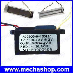 เครื่องผลิตโอโซน แผ่นเพลทเซรามิคผลิตโอโซนบริสุทธิ์ 500-D-13D12C Ceramic Plate Ozone Generator 500mg/h DC12V