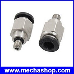 ขั้วต่อลม ข้อต่อลม ฟิตติ้งนิวเมติกส์ Straight Quick Connectors Pneumatic Fittings 6mm x 5mm Male Thread