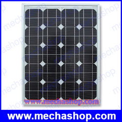 แผงโซล่าเซลล์ พลังงานแสงอาทิตย์ Monocrystalline silicon solar panel Module 50W (มาตรฐานยุโรป IEC TUV)แผงโซล่าเซลล์ ราคาพิเศษ