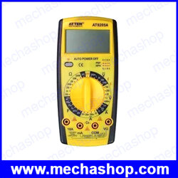 ดิจิตอล มัลติมิเตอร์ เครื่องมือวัดไฟฟ้า ATTEN AT9205A Digital Multimeter AC DC and resistance data