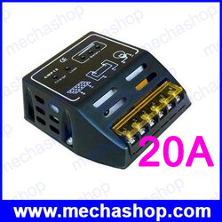 โซล่าชาร์จเจอร์ Solar Panel Charger Controller Regulator 20A Auto 12V/24V
