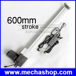 มอเตอร์เลื่อนทีวี ยกทีวี มอเตอร์ยกของ 600mm stroke เลือก 12V/24V ยกหนัก 50kg,150kg หรือ 400kg Motorized Tv Lift Linear Actuator พร้อมชุดควบคุม (สินค้า Pre-Order)
