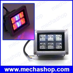 LED ปลูกดอกไม้ ต้นไม้ ปลูกพืช 12W 2Blue 4Red Hydroponics Plant Flood LED Grow Light Bulb Dual Spectrum Panel