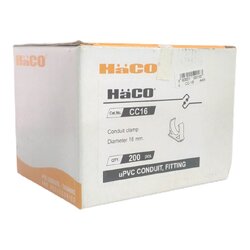 HACO CC16 CONDUIT CLAMP ก้ามปูจับท่อ 16mm