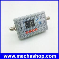 เครื่องติดตั้งจานดาวเทียม ตรวจสอบความแรงสัญญาณดาวเทียม เครื่องวัดสัญญาณดาวเทียม Digital satellite finder meter LED display