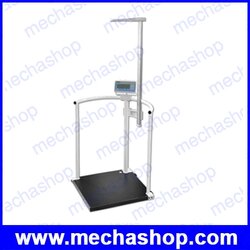 เครื่องชั่งน้ำหนักคน เครื่องชั่งน้ำหนักบุคคล พร้อมวัดส่วนสูง และคำนวณค่า BMI ชั่งได้ 250kg ความละเอียด 100g วัดส่วนสูงได้210cm ยี่ห้อ NAGATA รุ่นBW-14