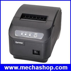 เครื่องพิมพ์ใบเสร็จ เครื่องพิมพ์สลิป เครื่องพิมพ์ความร้อนตัดกระดาษอัตโนมัติ pos printer 80mm Auto cut รองรับภาษาไทย Win7/Win8/Win10 ยี่ห้อ Xprinter รุ่น XP-Q200II USB+Serial