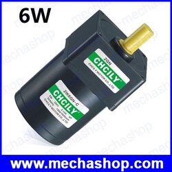 อินดักชั่นมอเตอร์ Induction motor 6W Constant speed motor 2IK6GN 60mm Singal phase เลือกแรงดันไฟ และอัตราทดได้ (สินค้า Pre-Order)