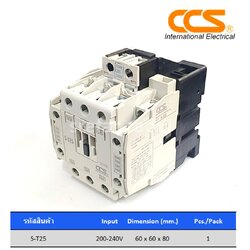 MAGNETIC CONTACTORS CCS S-T25 200-240V